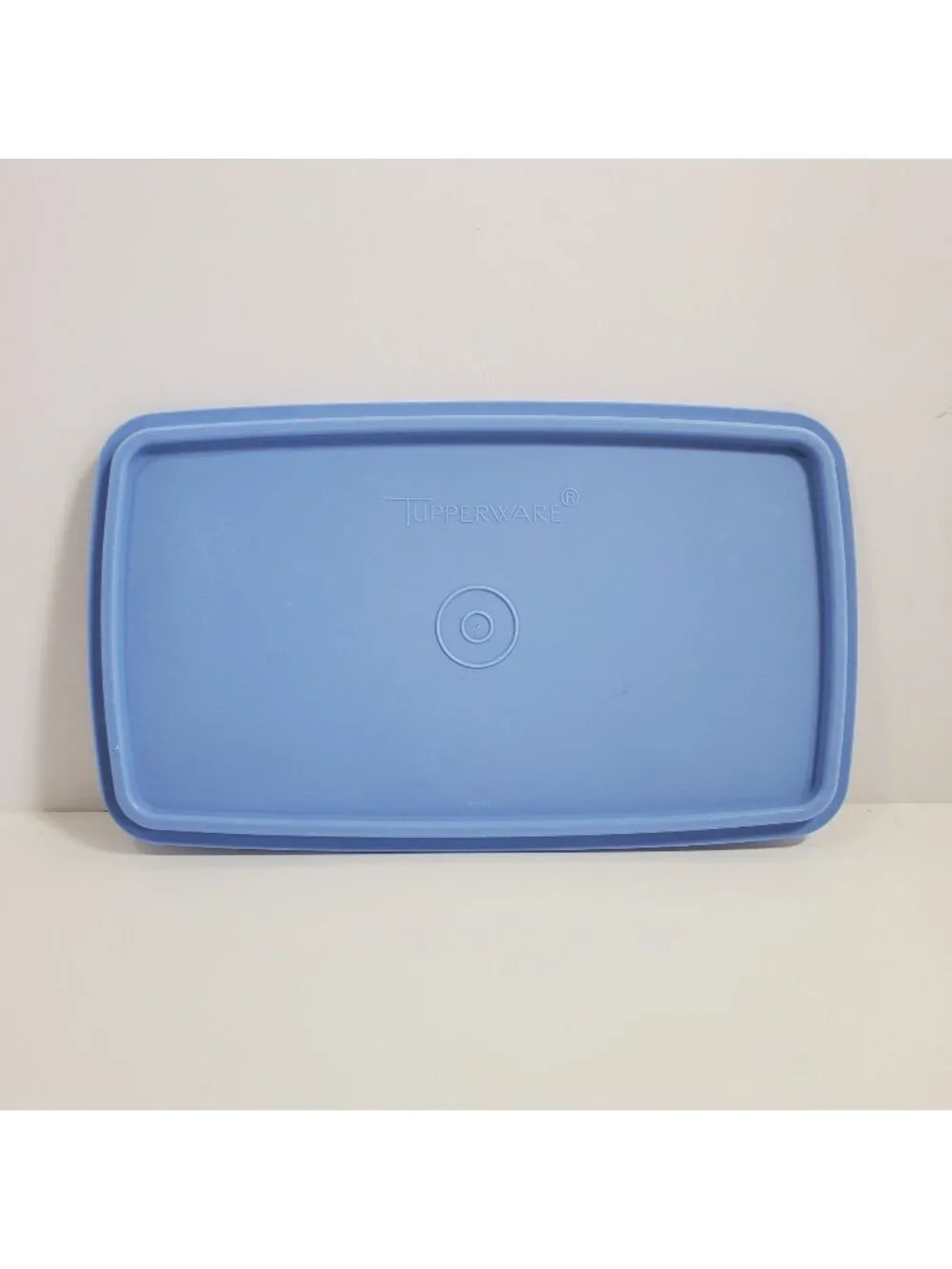 Tupperware Replacement Lid Rectangular Blue Seal 817
